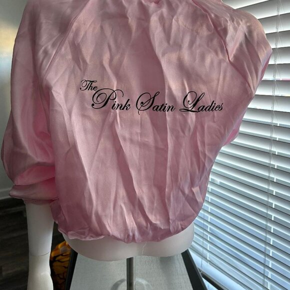 50's Style "Grease" Pink Ladies Costume Jacket Medium New  Hal1 - Picture 3 of 3